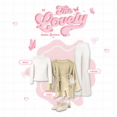 Lovely One Set Outer Remaja Korean Style KA40